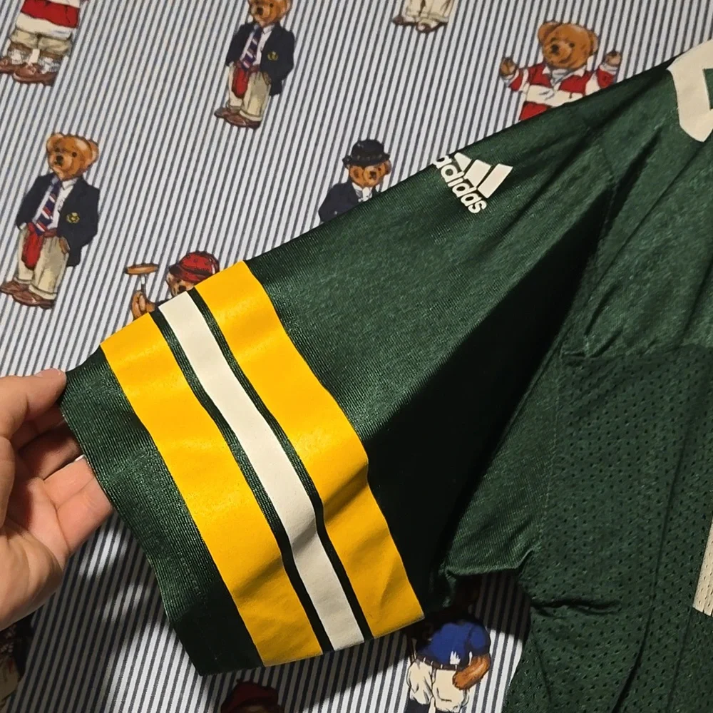 Vintage Green Bay Packers Ahman Green #30 NFL Adidas Football Jersey Medium